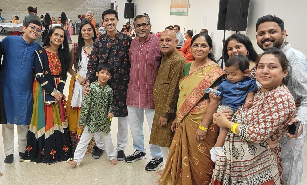 Photographs from Garba 2025